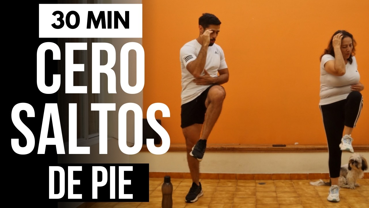 reduce abdomen y cintura 🔥 abdominales y cardio sin saltos TOTALMENTE de pie