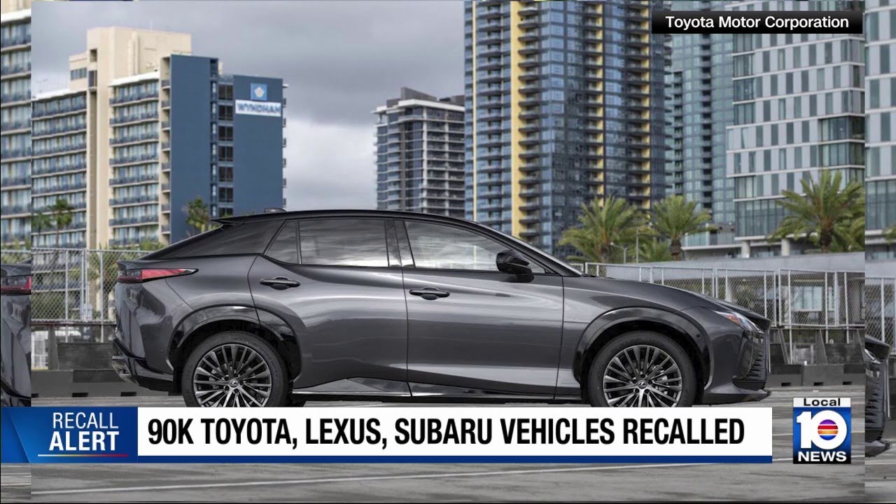 Toyota, Lexus, Subaru отзывают десятки тысяч автомобилей