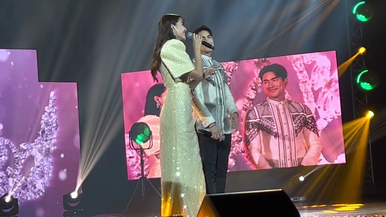 Nadech Yaya 1st meet and live in Manila - Ikaw by Yeng Constantino 4K