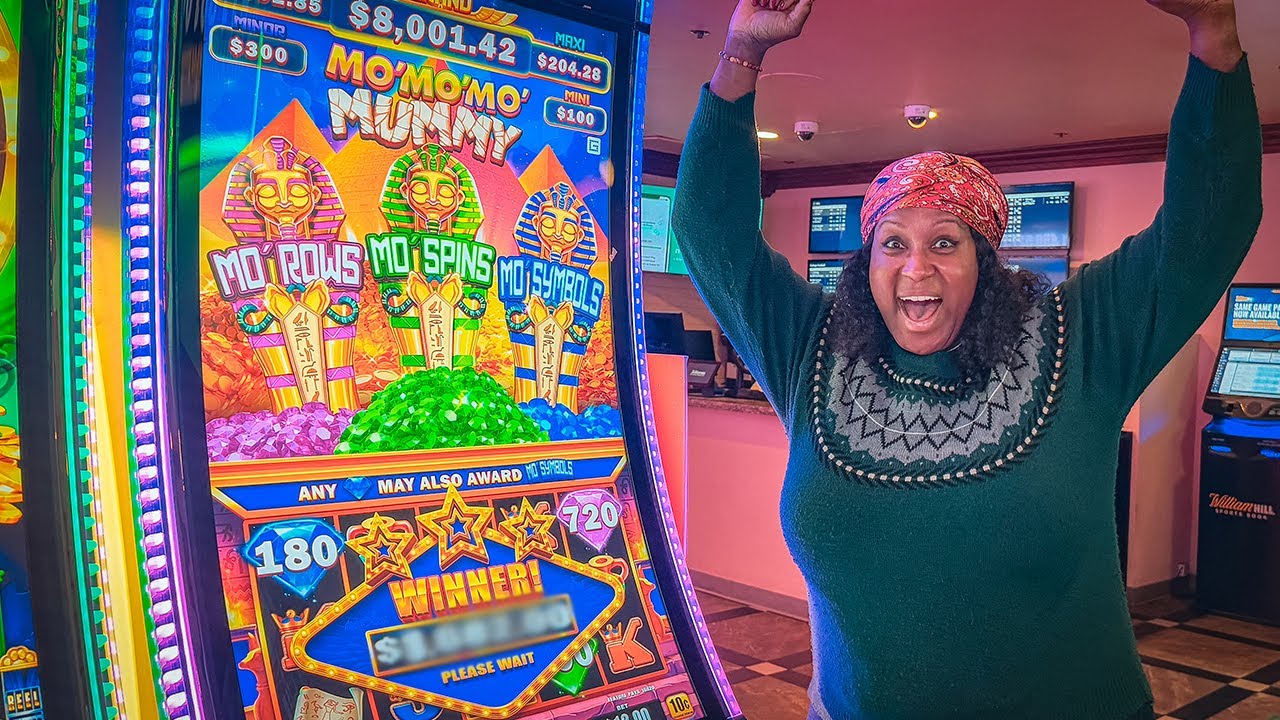 HUGE JACKPOT HANDPAY On The BRAND NEW MO MUMMY Slots!