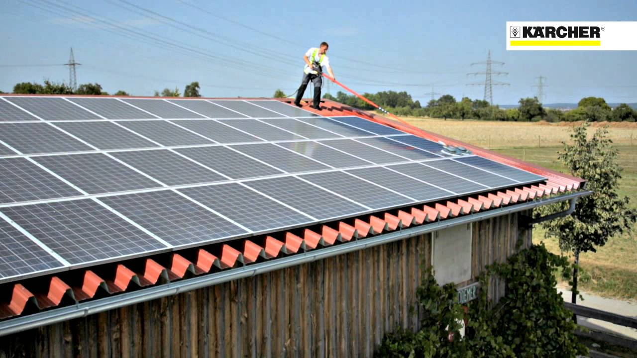 K&auml;rcher Isolar zonnepaneelreinigen