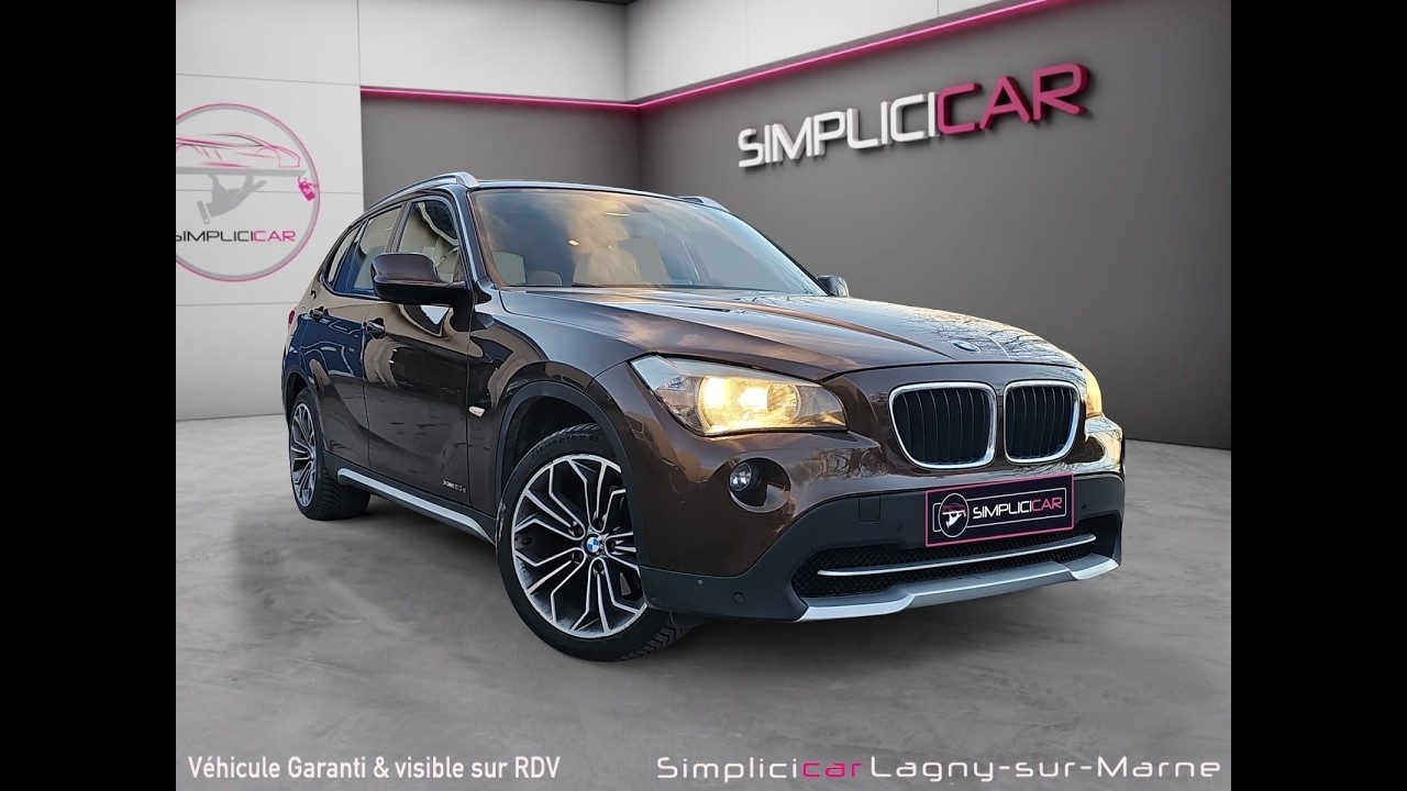 BMW X1 E84 sDrive 20d 177 ch Luxe - INTÉRIEUR CUIR – SIÈGES CHAUFFANTS – CARPLAY