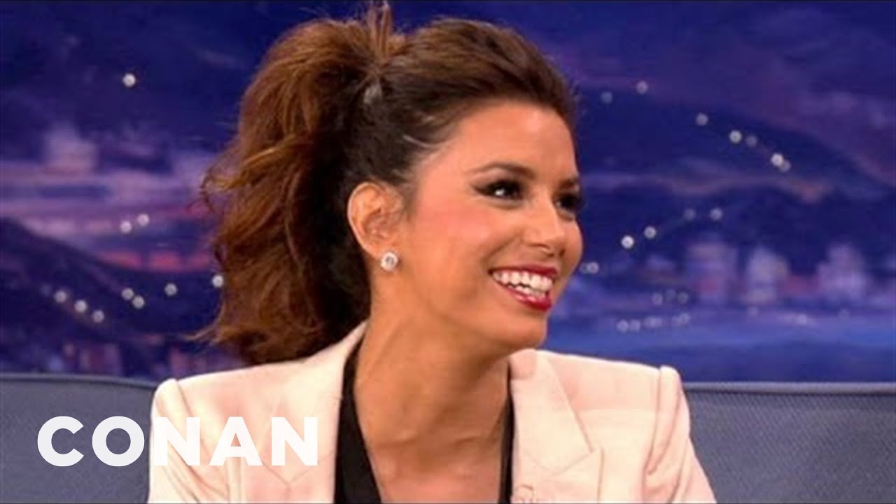 Eva Longoria: The ALMA Awards Are Like Gay NASCAR | CONAN on TBS