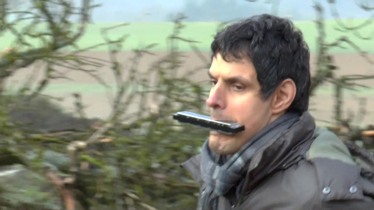 Hermannsberg Fördergruppe - Daniel morgens auf dem Pferdehof