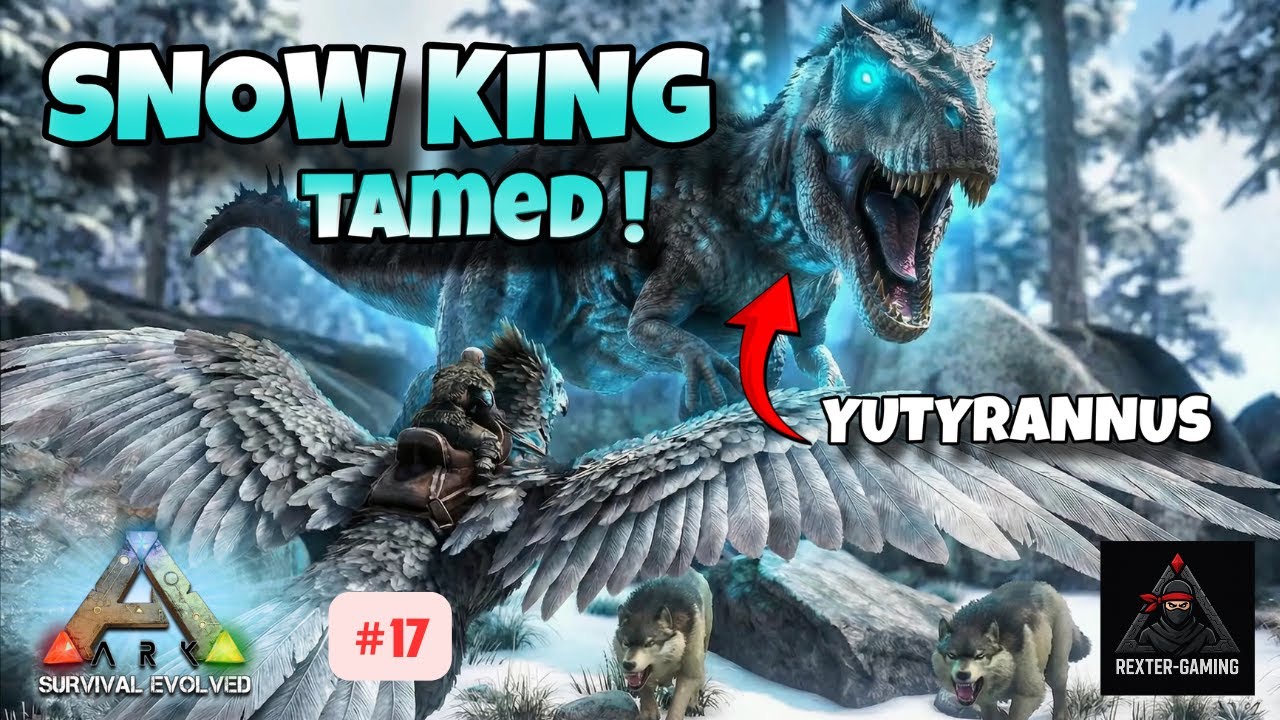 හිම රජා - I Tamed the Snow Biome KING!❄️👑 / ARK Survival Evolved - Sri Lanka / EP 17 / REXTER-GAMING