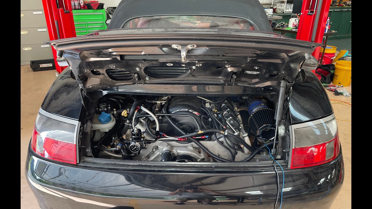 Porsche 996 Carrera Convertible LS3 V8 swap - running and moving! The BEST IMS bearing replacement!