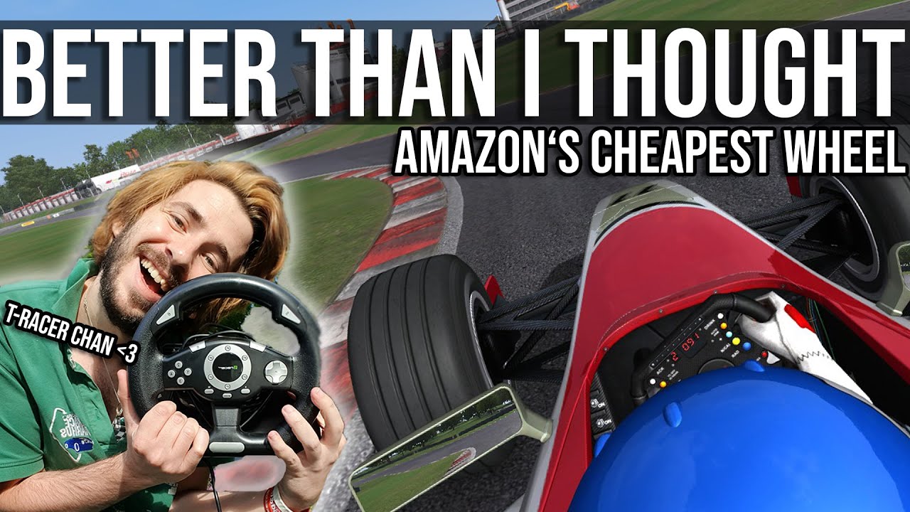 Amazon's Cheapest Sim Racing Wheel Is Better Than I Thought!