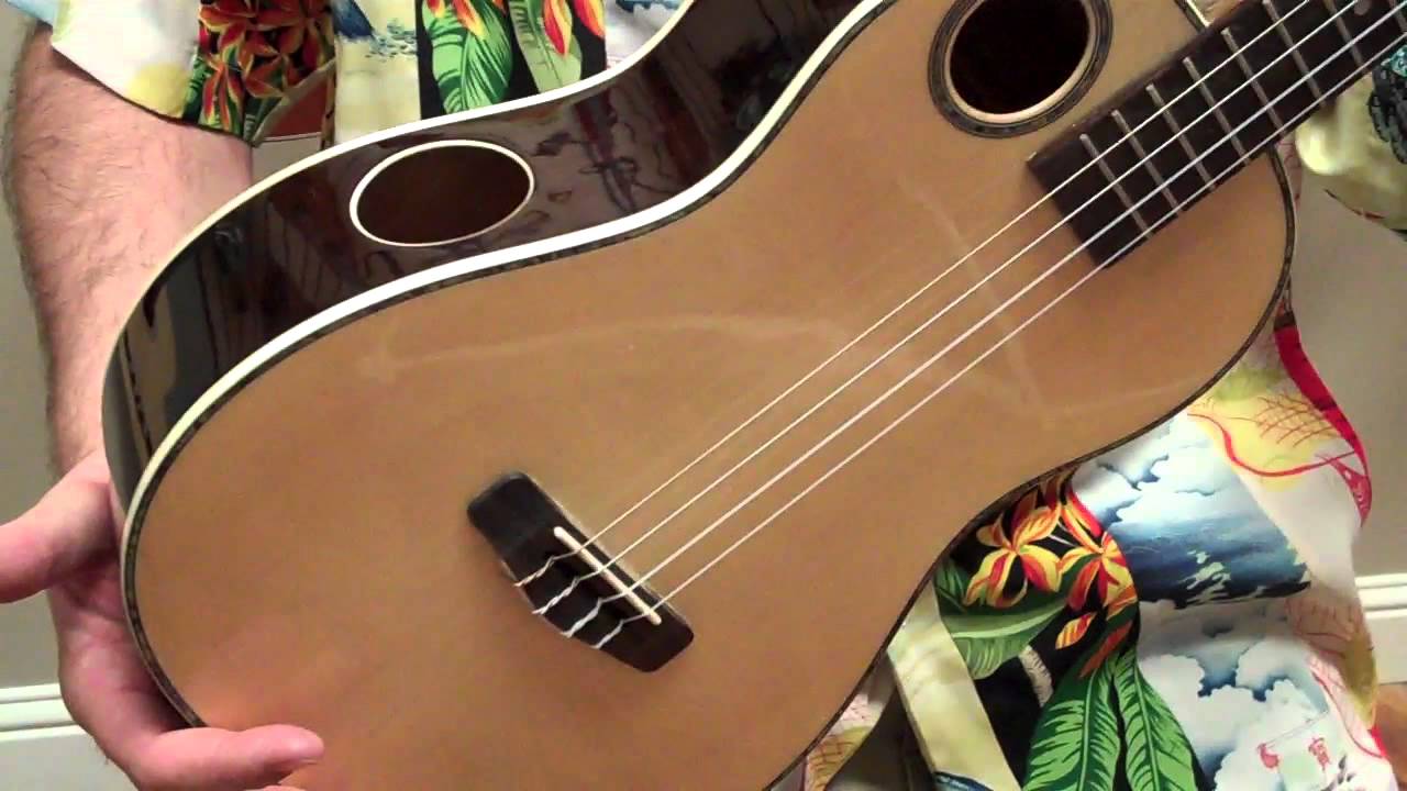 Riptide Baritone ukulele Demo
