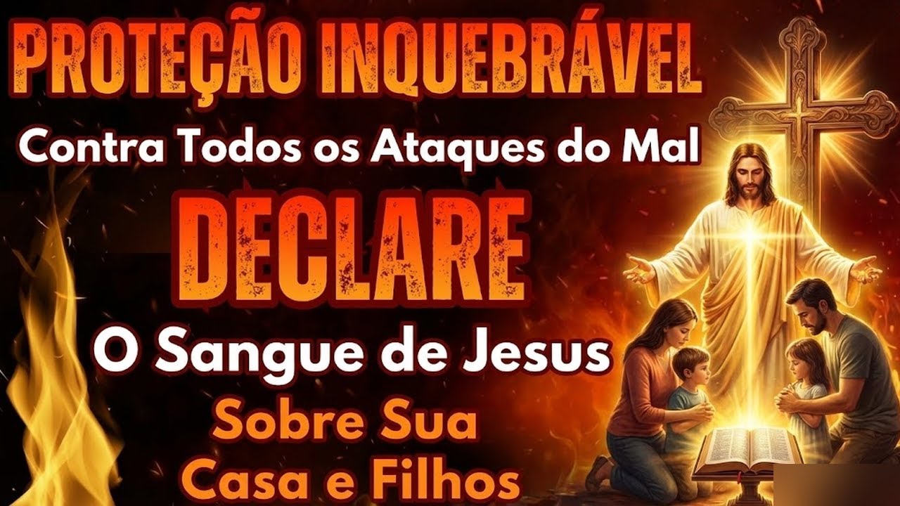 Proteção Inquebrável: Declare o Sangue de Jesus Sobre Filhos e Casa