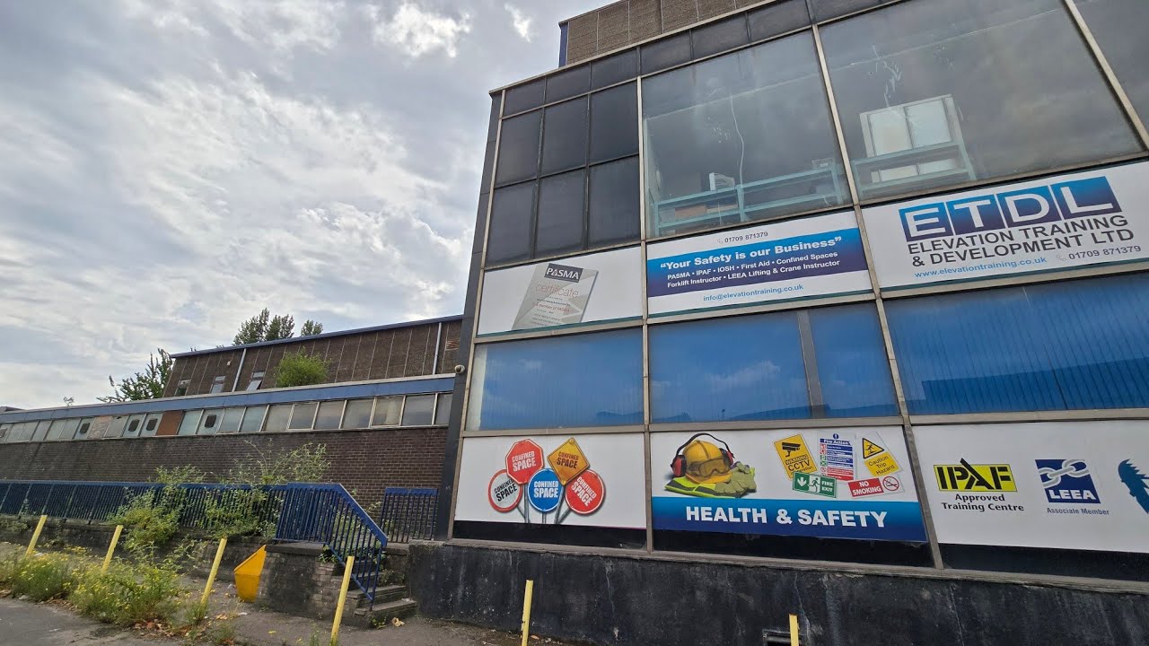 We Found The ABANDONED And Alarmed Brinsworth Training Centre