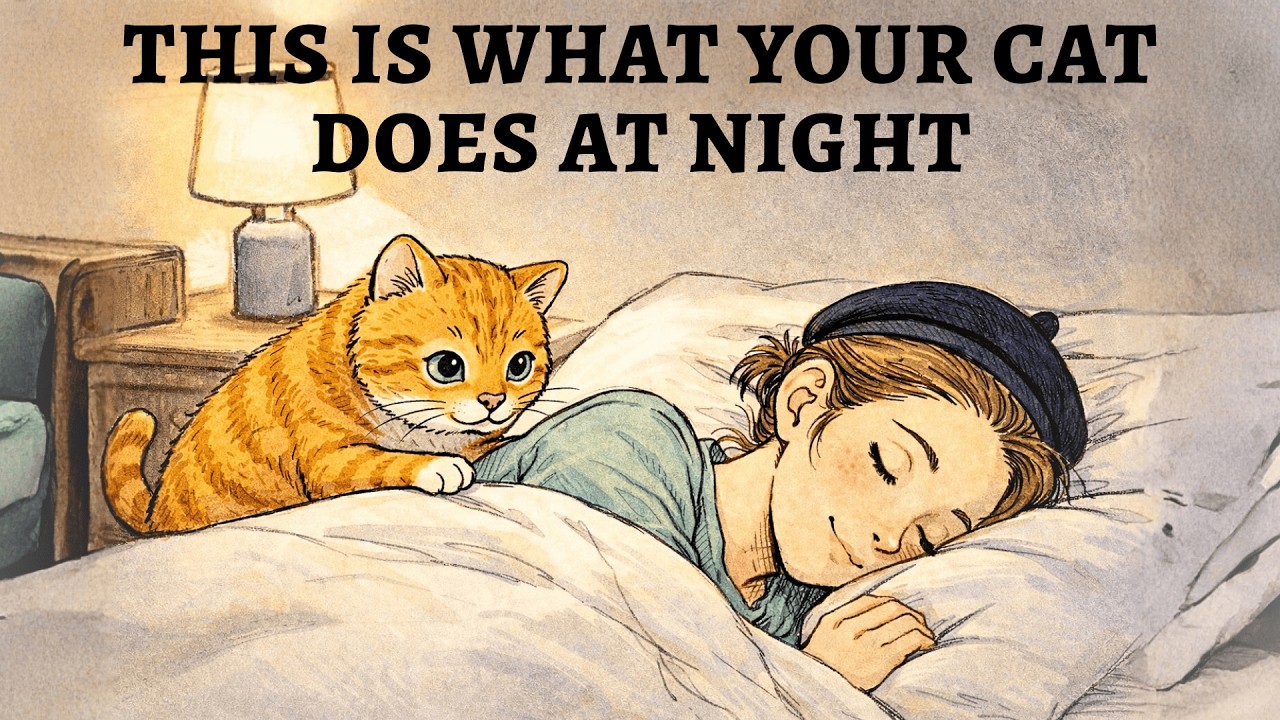 The One Weird Thing Your Cat Always Does While You Sleep at Night