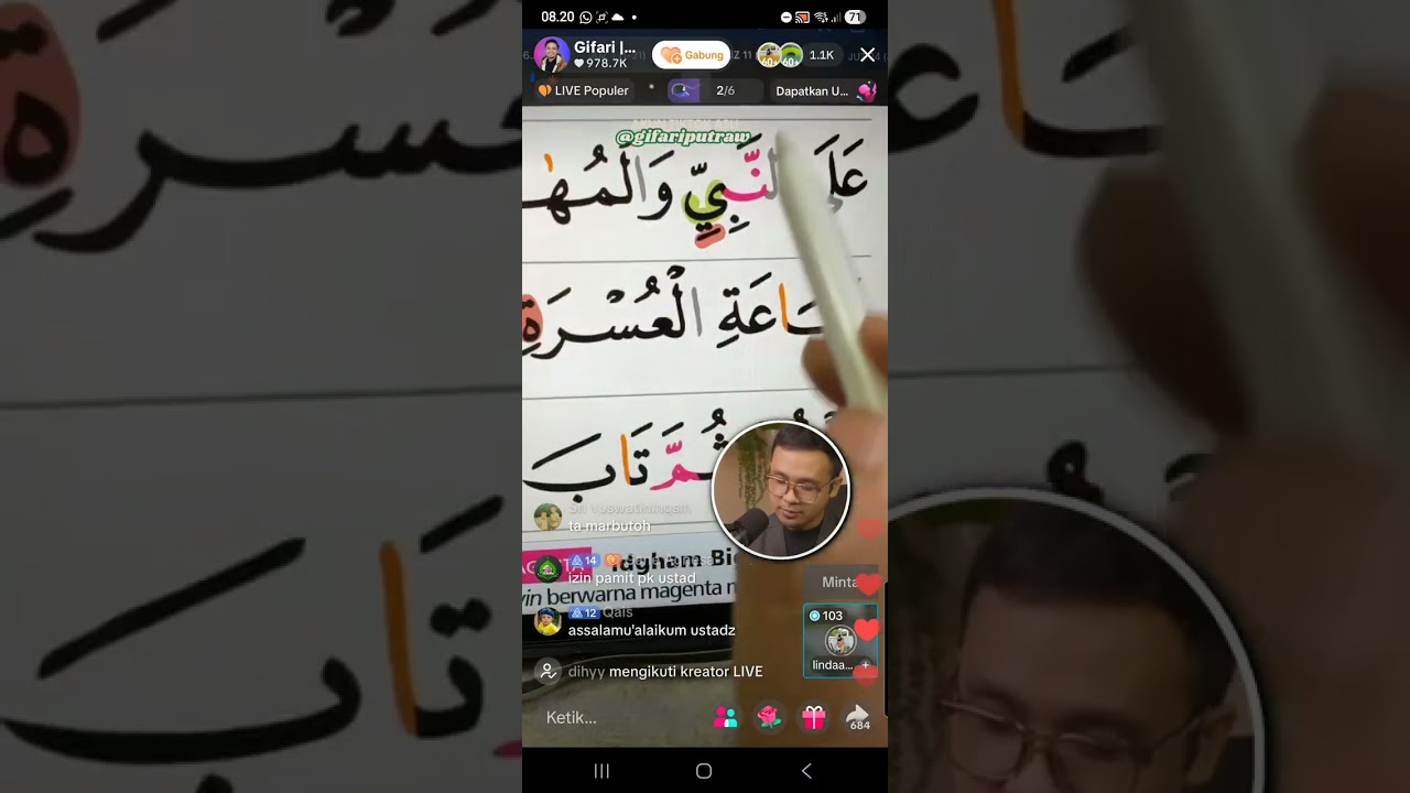 Tahsin At Taubah ayat 117 (6 Januari 2026)