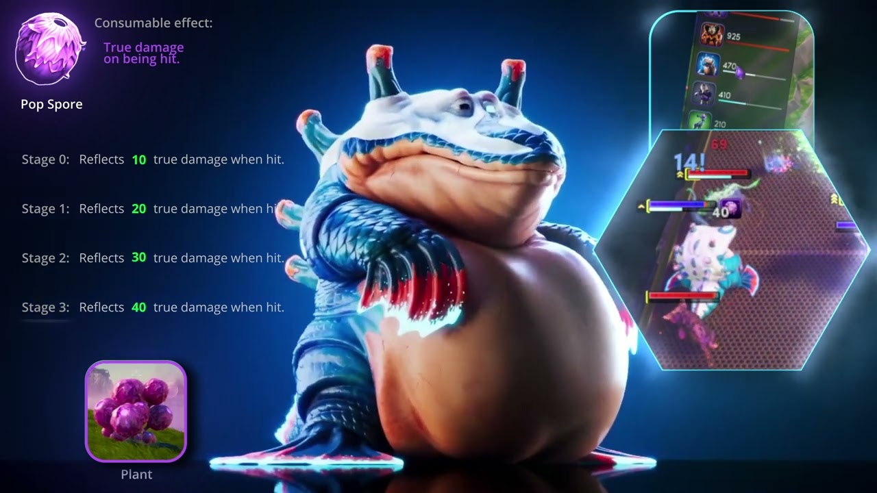 Illuvium Consumables: Pop Spore - Geyyser - Reflect Pure Damage
