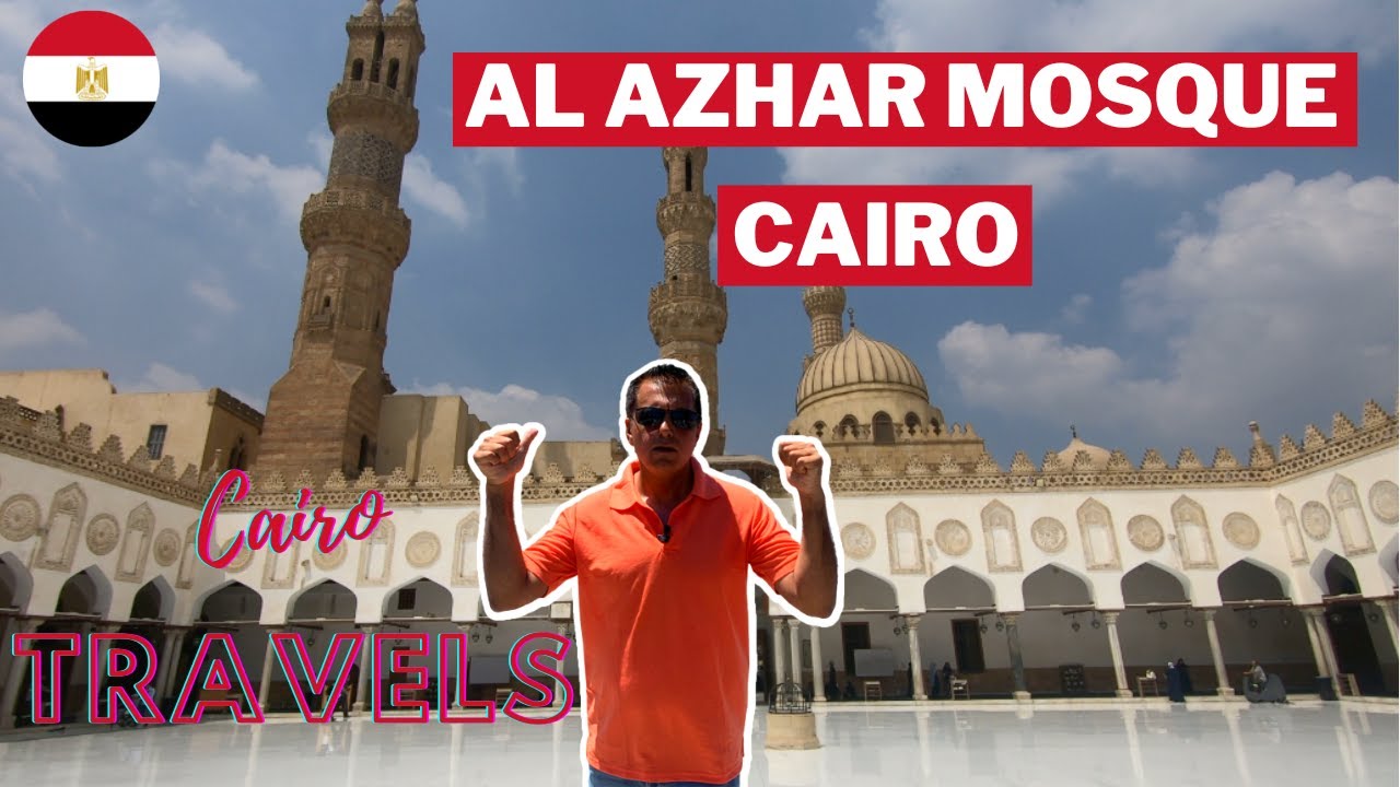 IS THIS THE BIGGEST MOSQUE IN CAIRO ? HISTORIC MOSQUE AL AZHAR SIGHTS IN CAIRO EGYPT