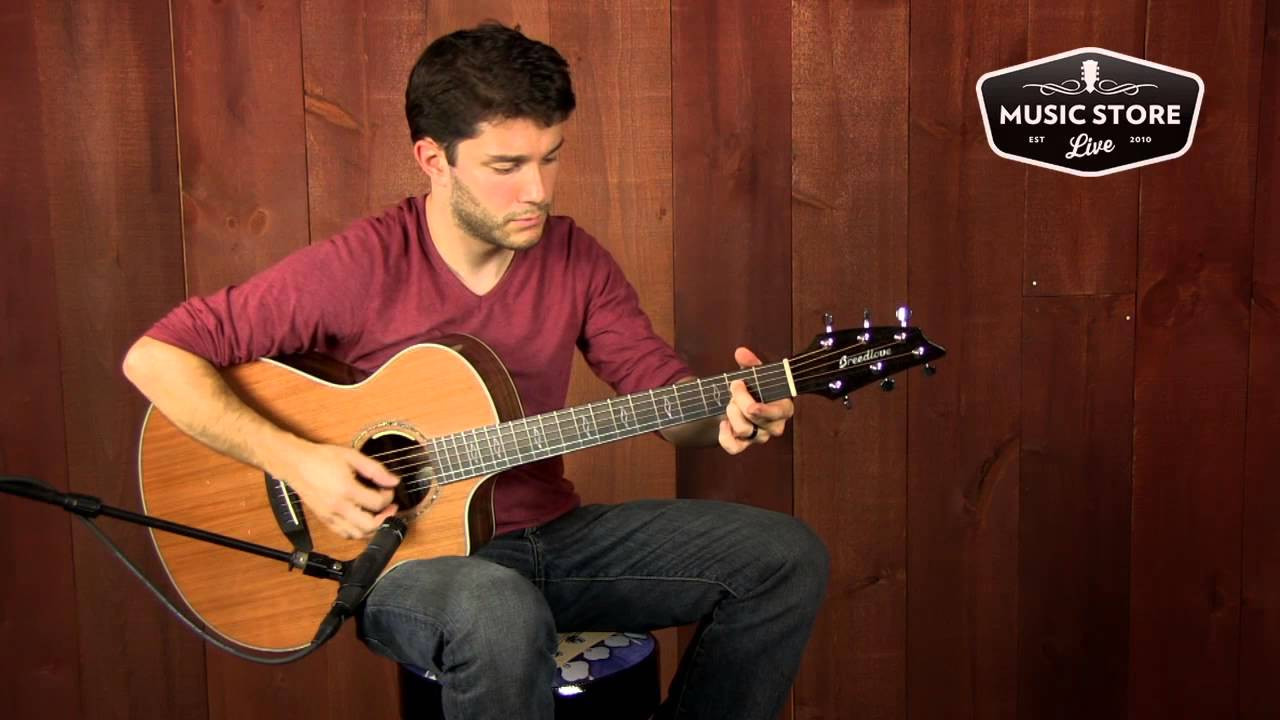 Breedlove Legacy Series Concert Guitar Demo