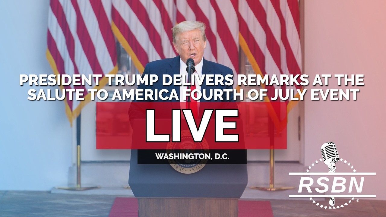 REPLAY: President Trump Delivers Remarks at Major &ldquo;Salute to America&rdquo; 4th of July Event - 07/04/26