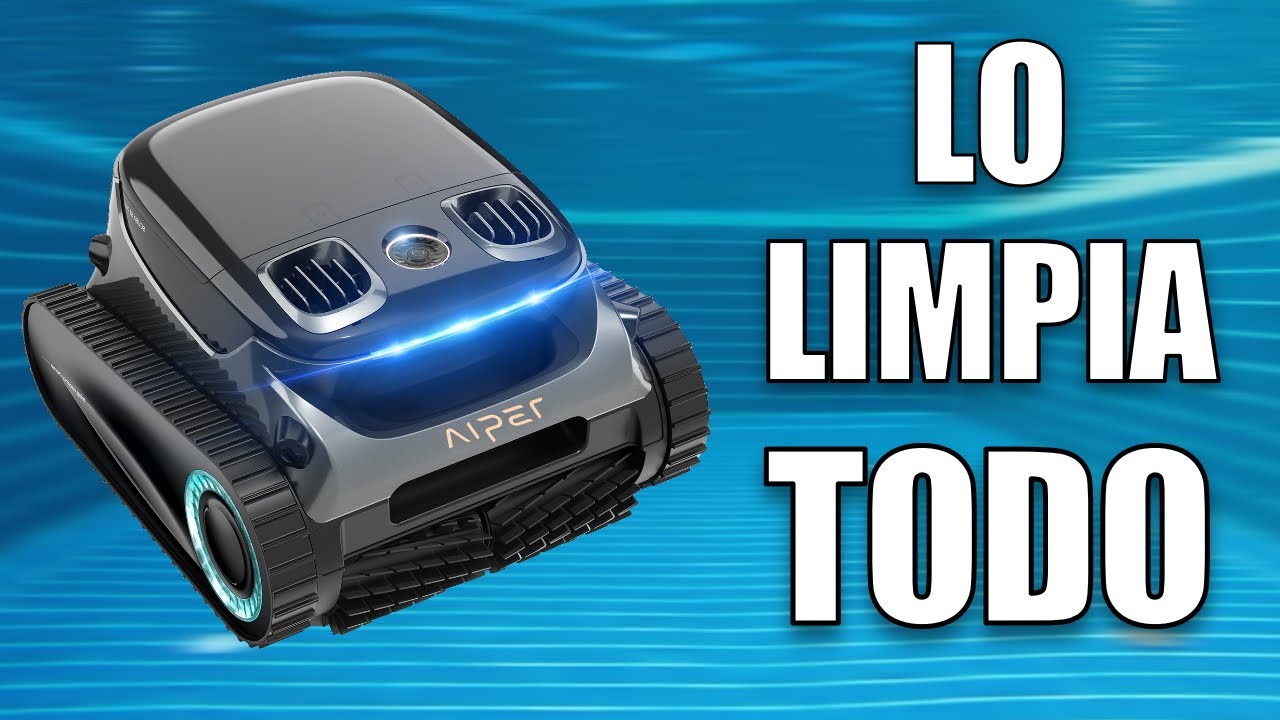 Este Robot Limpia Piscinas hace cosas increíbles | Aiper Scuba S1 Pro