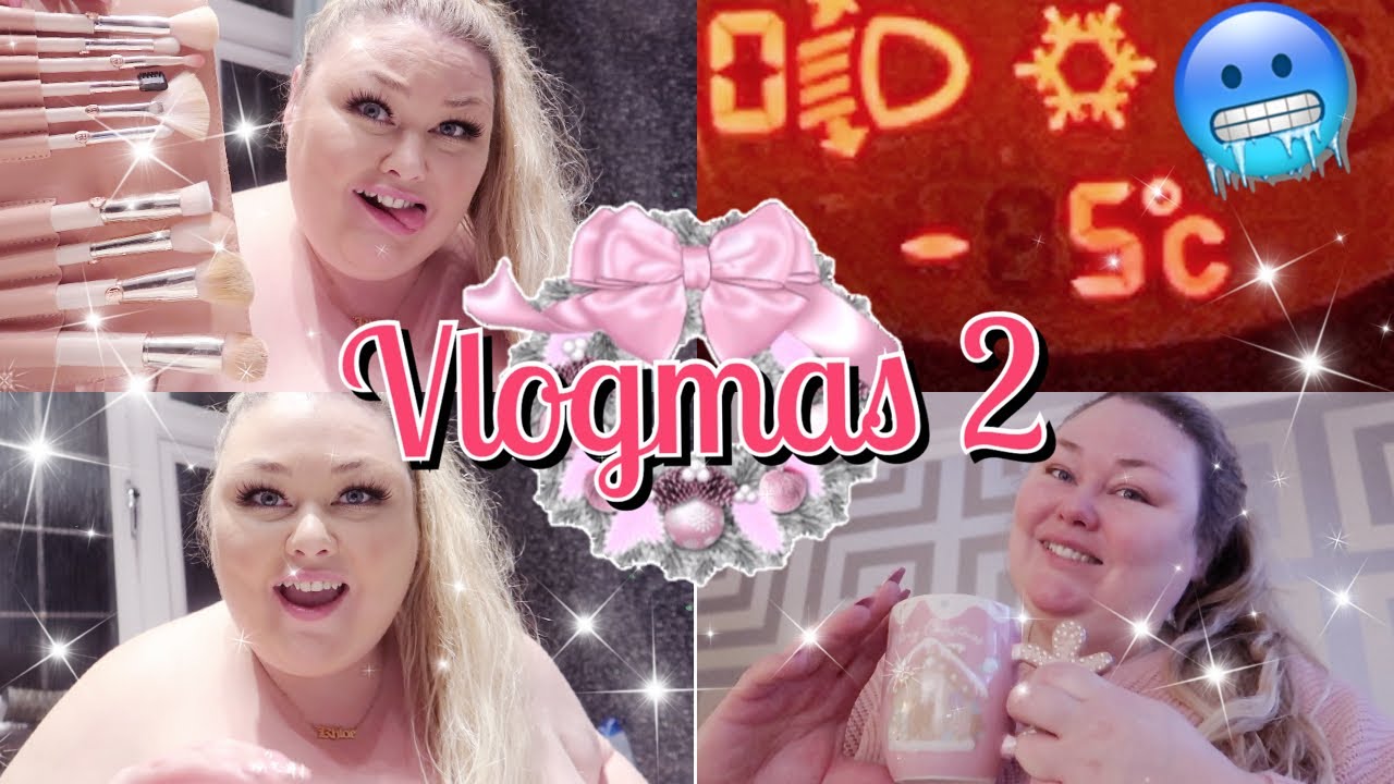 Vlogmas 2 | Teeth whitening disaster & Icy weather