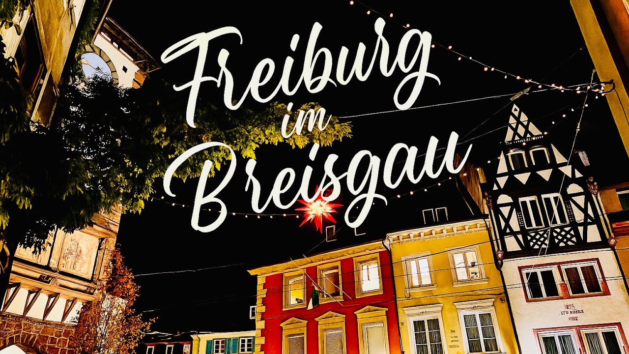 Beautiful Freiburg im Breisgau (November 15, 2025) Germany 🇩🇪