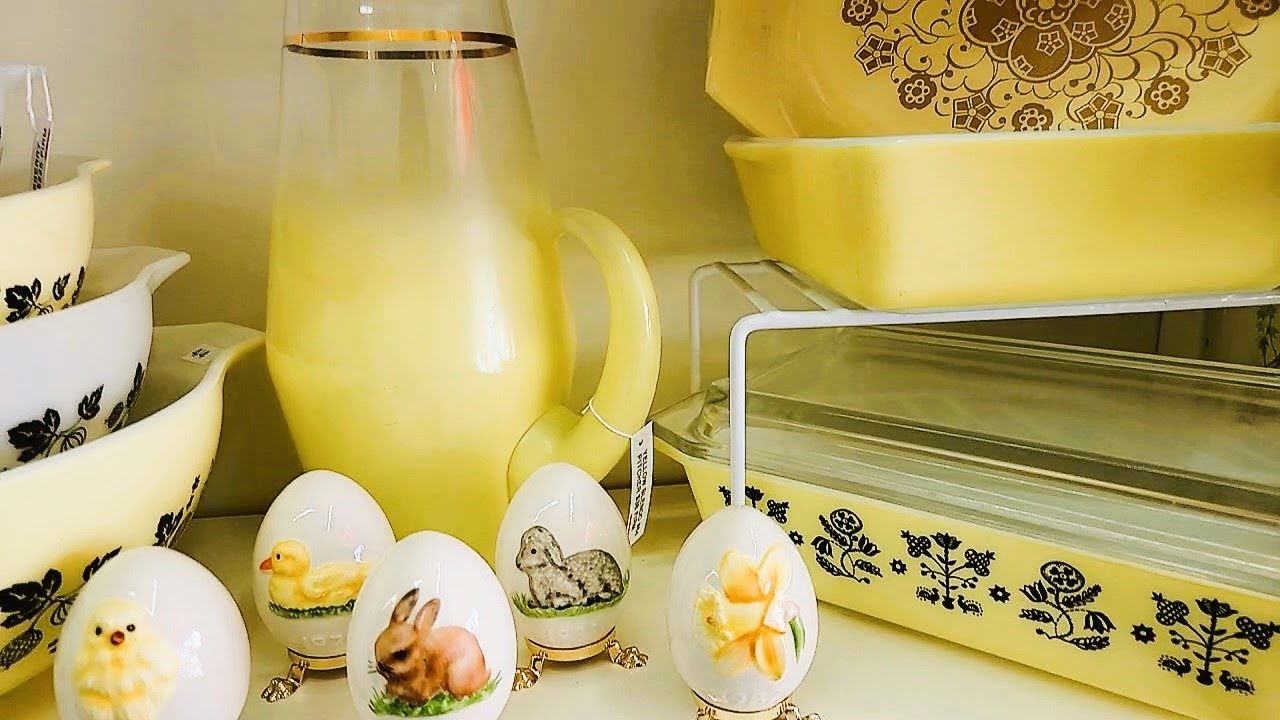 SHOP WITH US @ Nostalgia Antiques in Hudson, WI for Vintage Pyrex, Pottery, Dishes, & Much More!