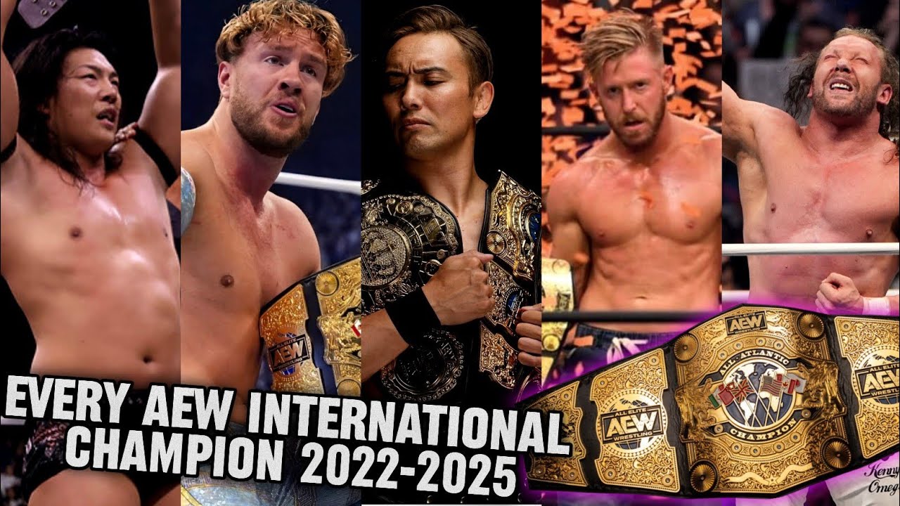 Every AEW International Champion (2022-2025)