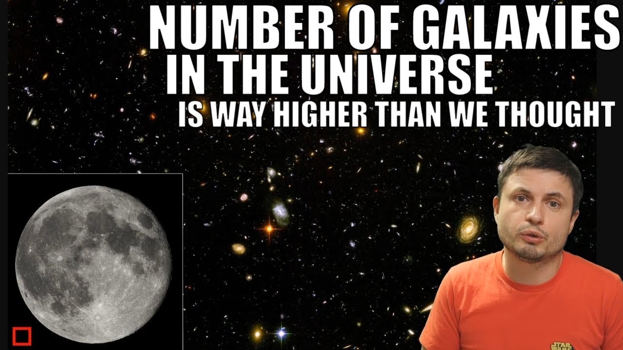 Total Number of Galaxies in The Universe Is Much Higher Than We Thought