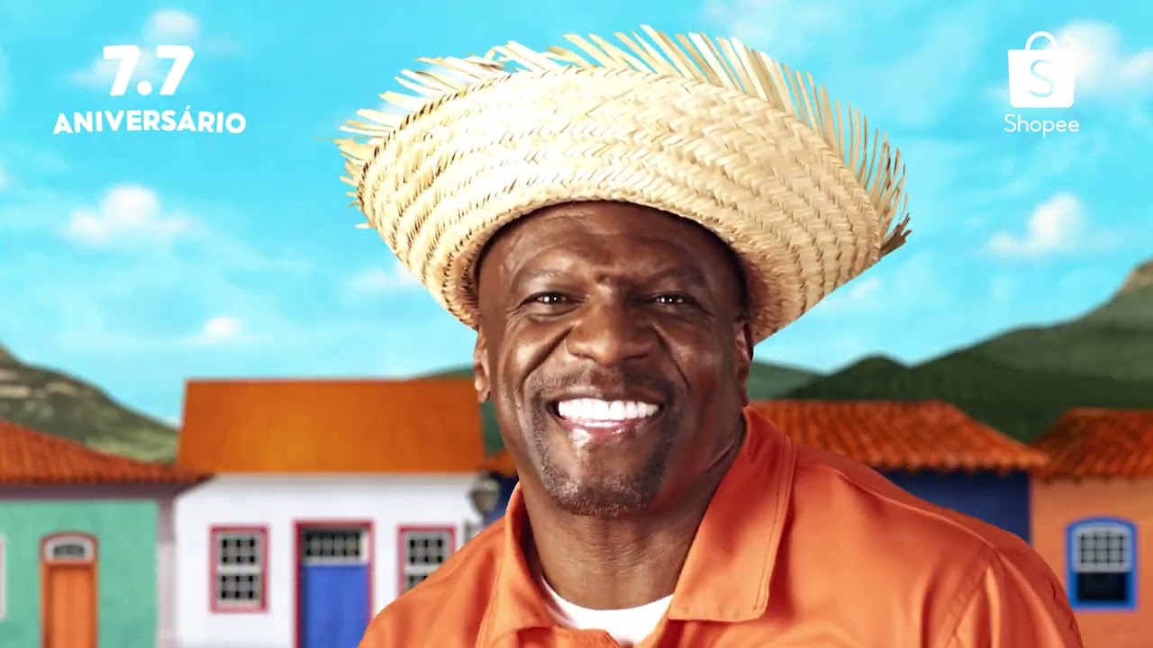 Terry Crews VOLTOU pro 7.7 Anivers&aacute;rio Shopee! 🤠🧡