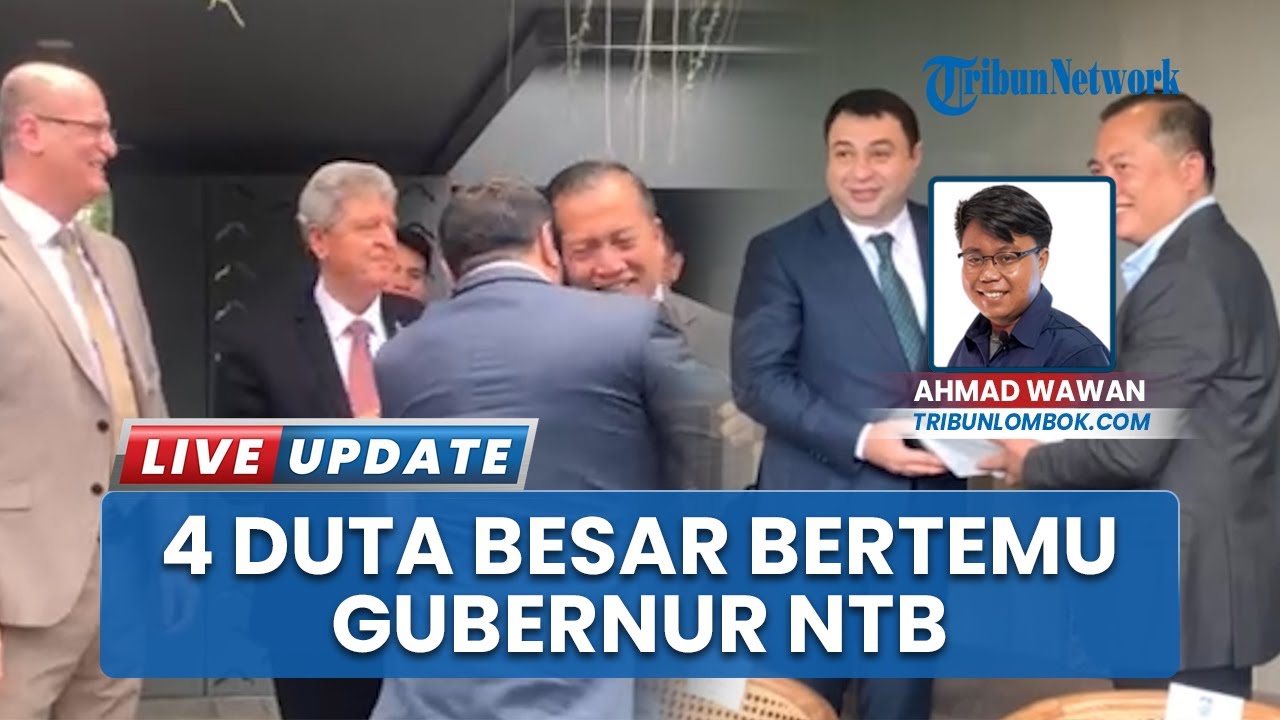 Akrabnya 4 Duta Besar Temui Gubernur NTB, Bahas Potensi Kerja Sama di Bidang Medis dan Pendidikan