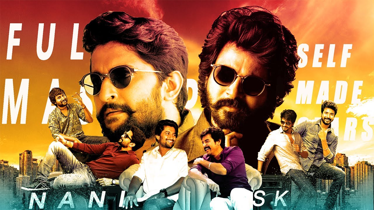 Sivakarthikeyan and Natural Star Nani Mashup | Self Made Stars | Inspiration | RPR CREATIONS