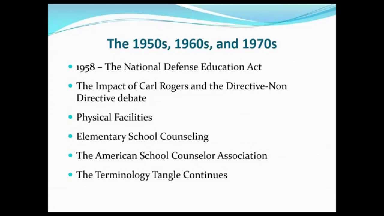 One Hundred Years of School Counseling