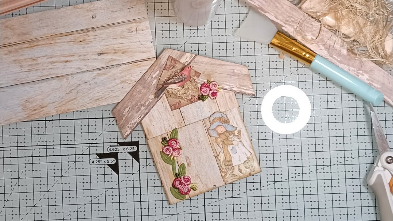 Fun Hidden Journal Spot in  a Birdhouse Tag