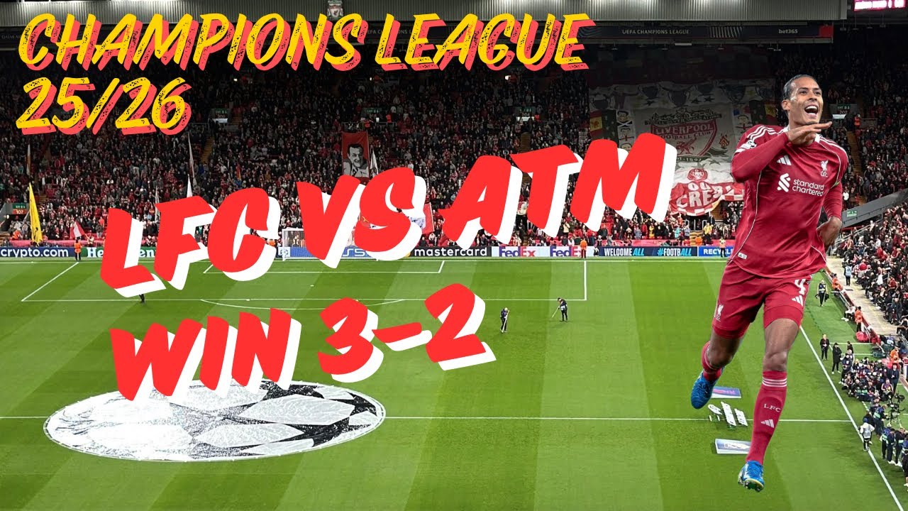 入場睇波-主場#歐聯 #利物浦 vs #馬體會 #liverpool vs #atleticomadrid #europeanchampionship #anfield 25/26