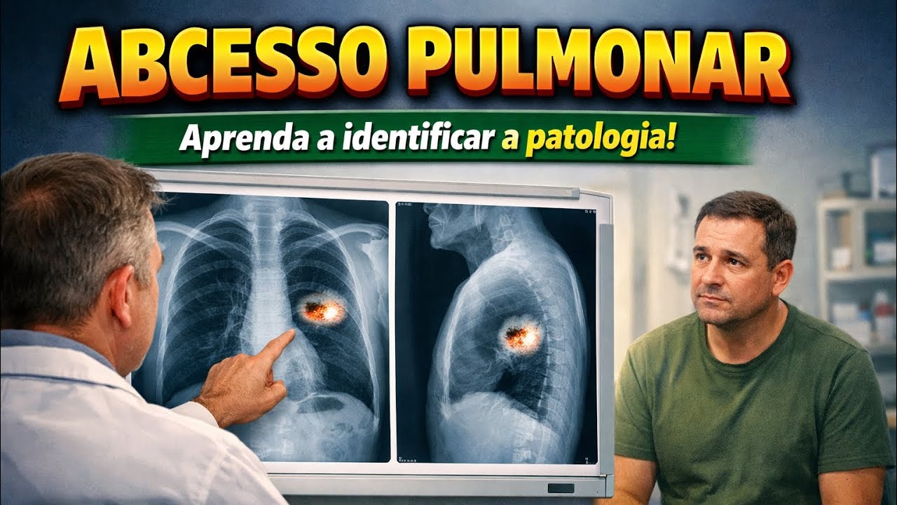ABSCESSO PULMONAR APRENDA A IDENTIFICAR NO RAIO-X DE TÓRAX 