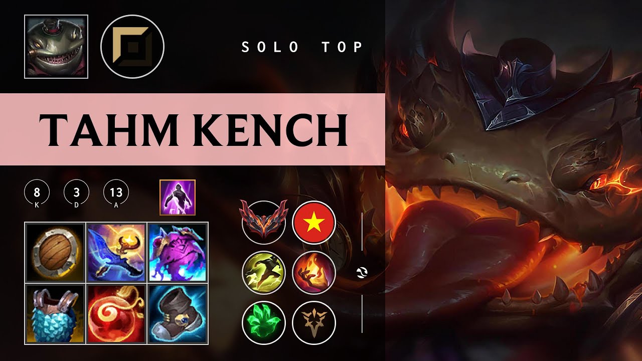 Tahm Kench Top vs Gragas - VN Grandmaster Patch 26.02