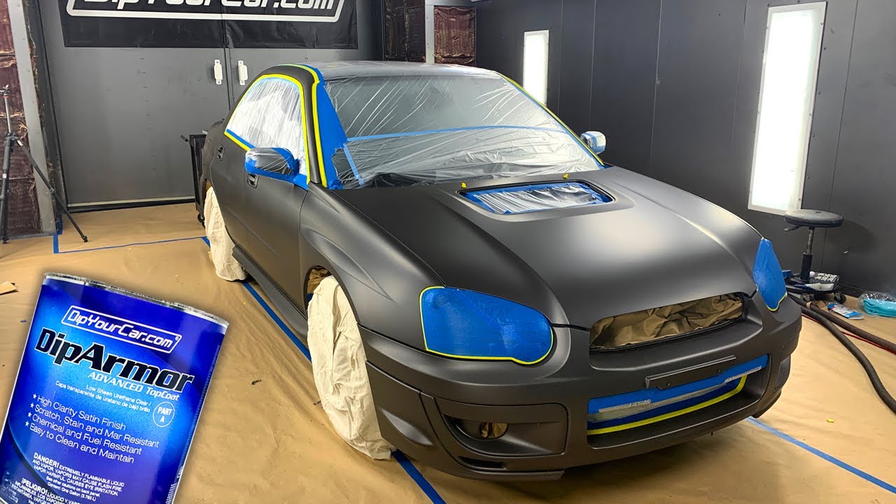 УЛУЧШИТЕ свой уже окрашенный автомобиль с помощью Dip Armor™ (значительные улучшения)