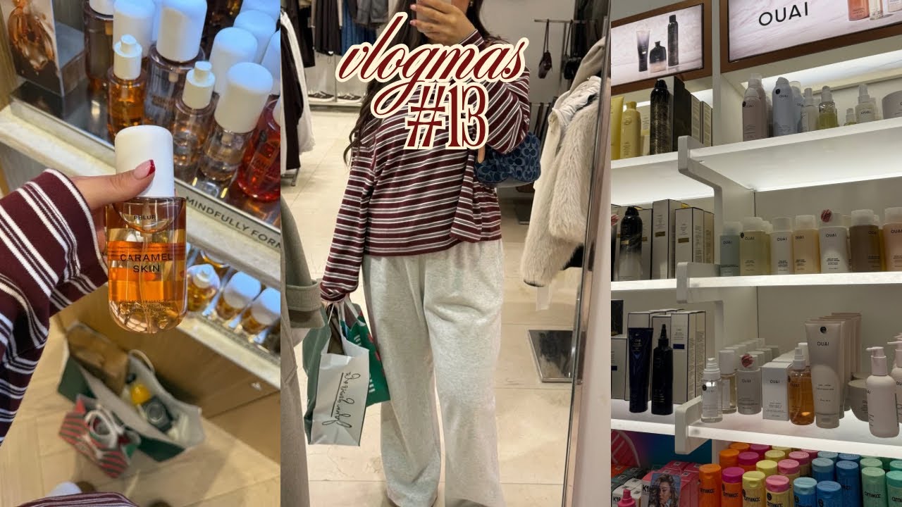 the perfect day: shopping + what I bought (homesense, lush + gifts) + pilates + food! vlogmas #13