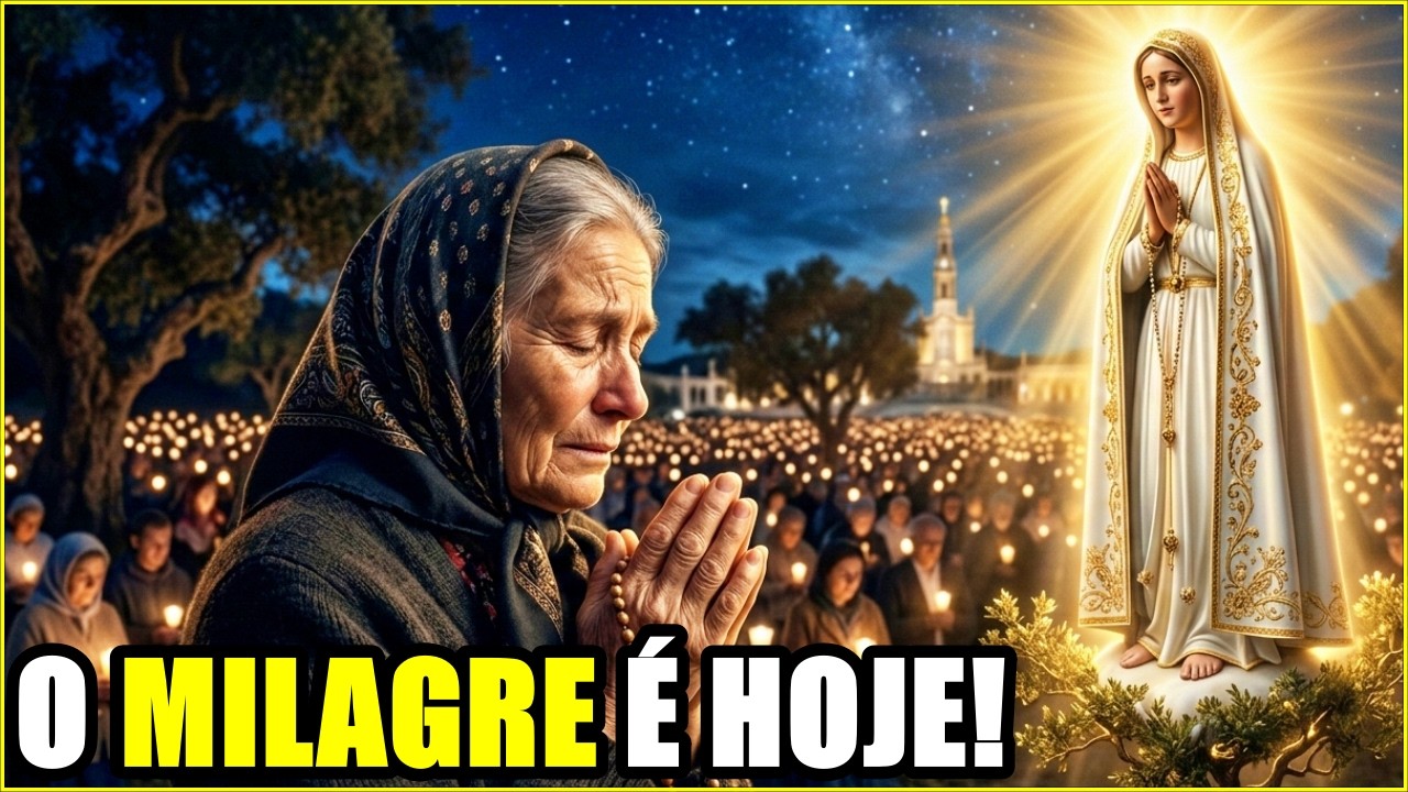 ORAÇÃO DE FÁTIMA PARA O MILAGRE IMPOSSÍVEL HOJE NÃO IGNORE!