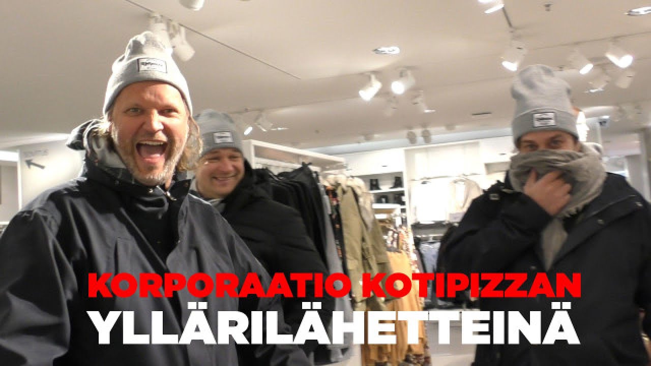 Korporaatio Kotipizzan yll&auml;ril&auml;hettein&auml; - l&auml;j&auml; pizzoja vakkariasiakkaille!