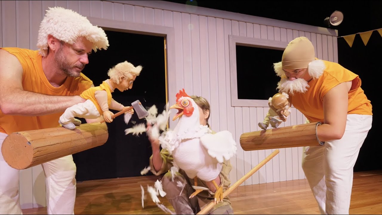 Show Day - Spare Parts Puppet Theatre