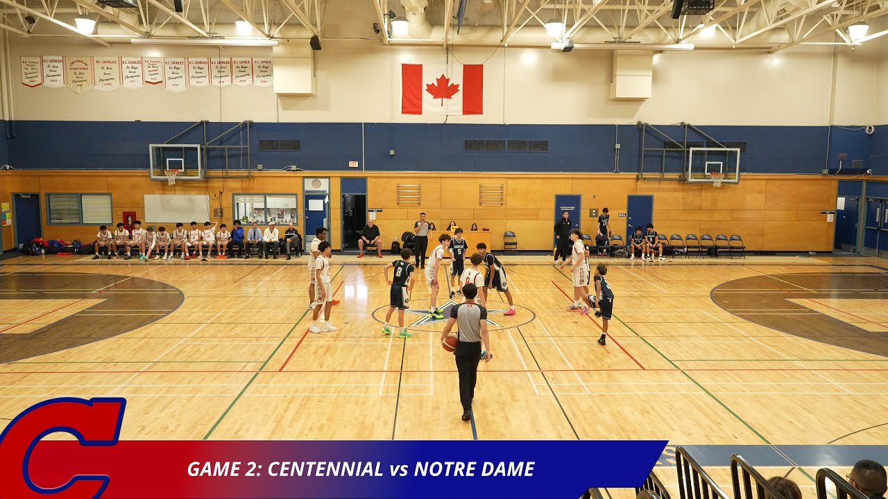 2025 Carney Classic SEMI-FINALS - Centennial Junior Boys' Basketball vs. Notre Dame