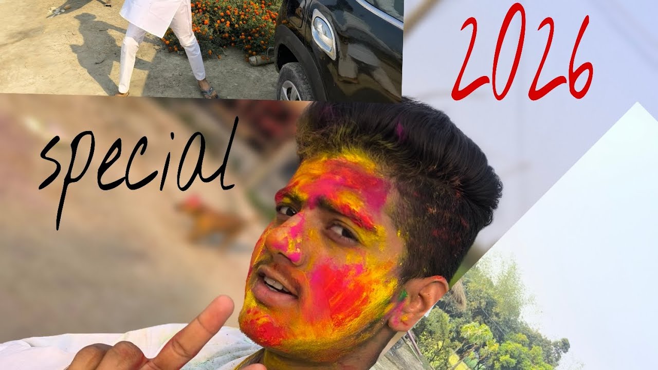 Holi WALA Special video 2026😜🤔 ॥ #villagerlifestyle #minivlog #holispecial #holivibes #holi2026 