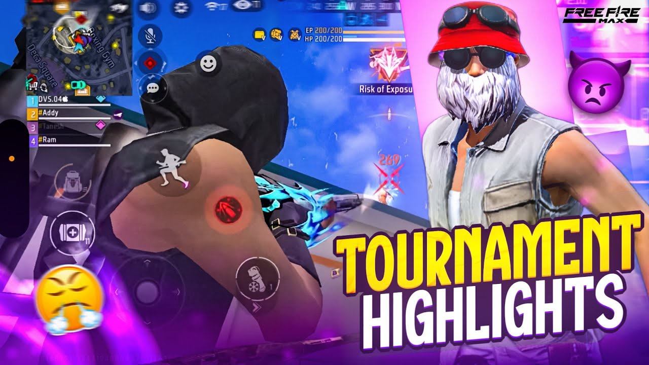 FREE FIRE TOURNAMENT HIGHLIGHTS 🏆 ll FT. DVS.04