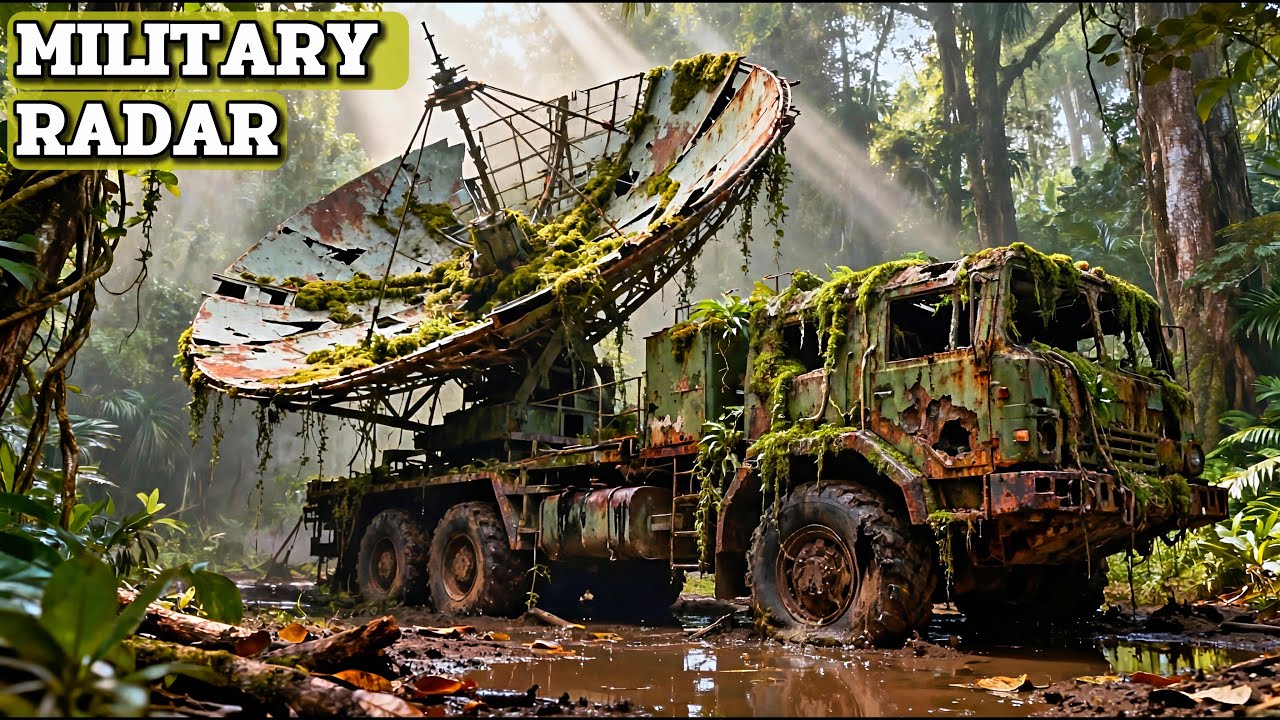 Abandoned Military Radar Truck Found in the Jungle | 30-Year Factory Restoration (ASMR)