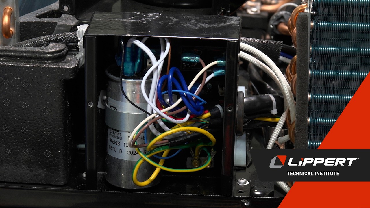 Start Capacitor Replacement on a Furrion Chill Low Pro Air Conditioner V1