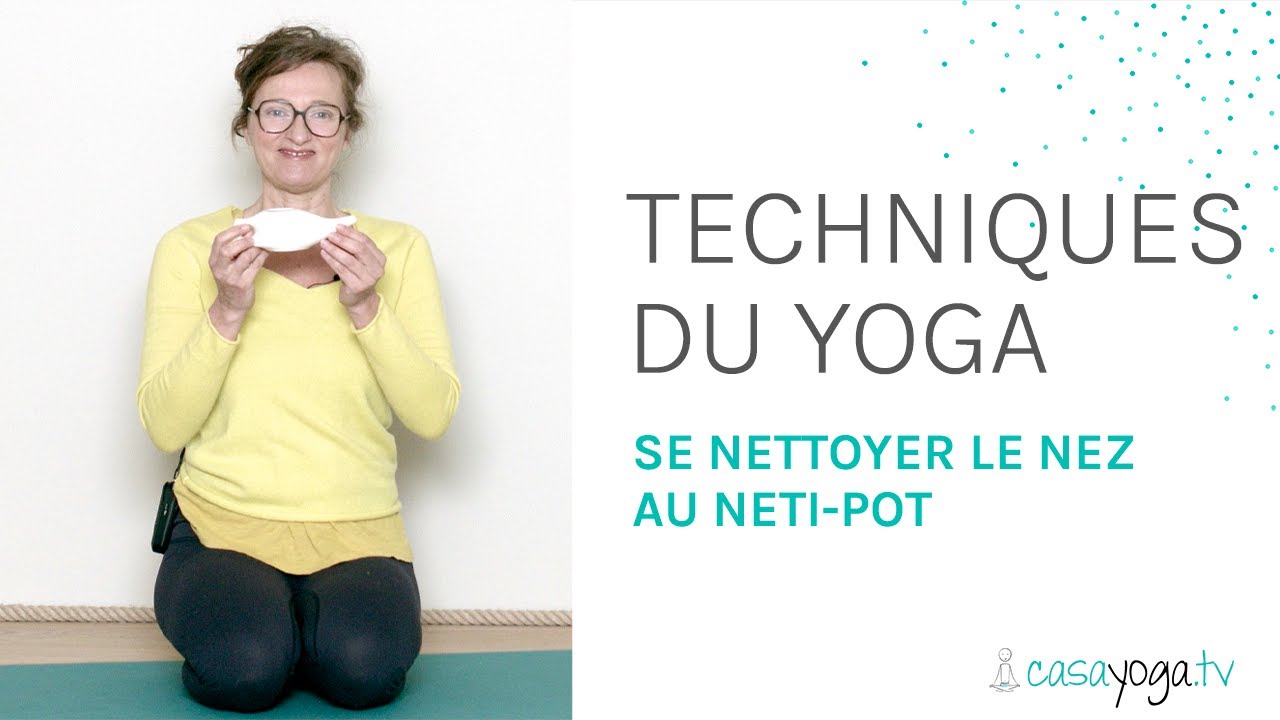 Se nettoyer le nez au Neti pot