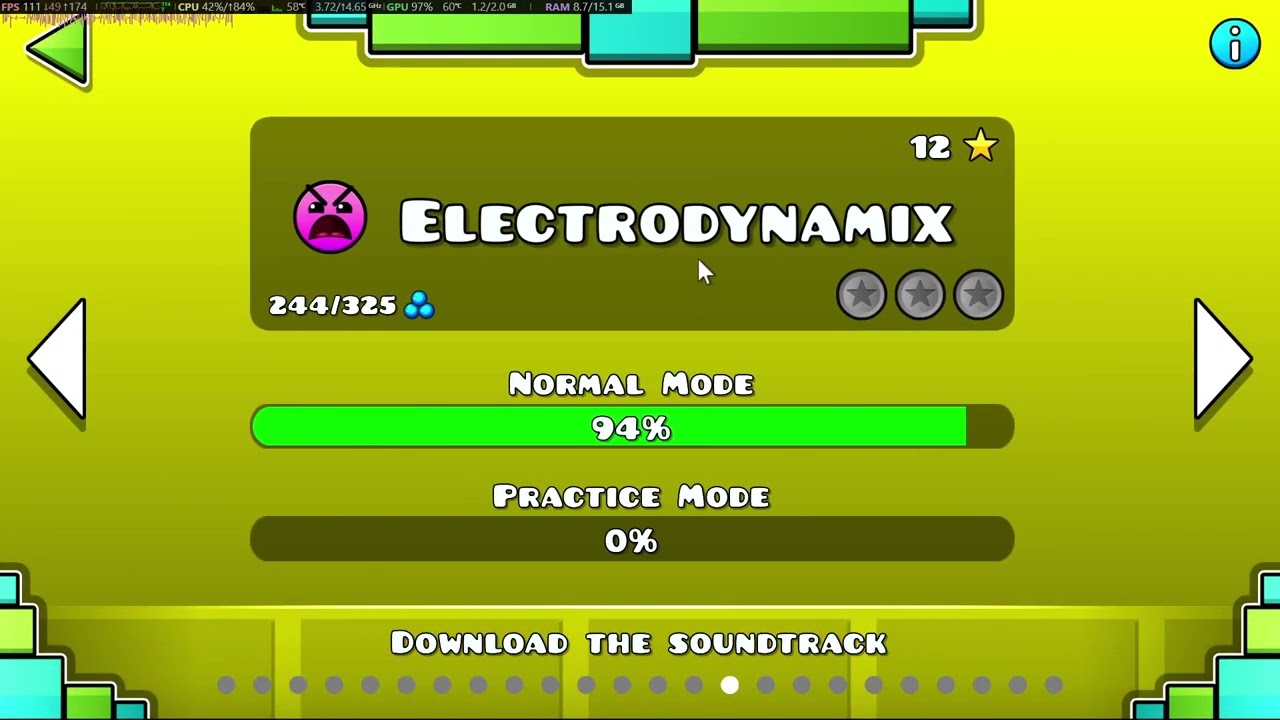 Geometry dash gameplay 4