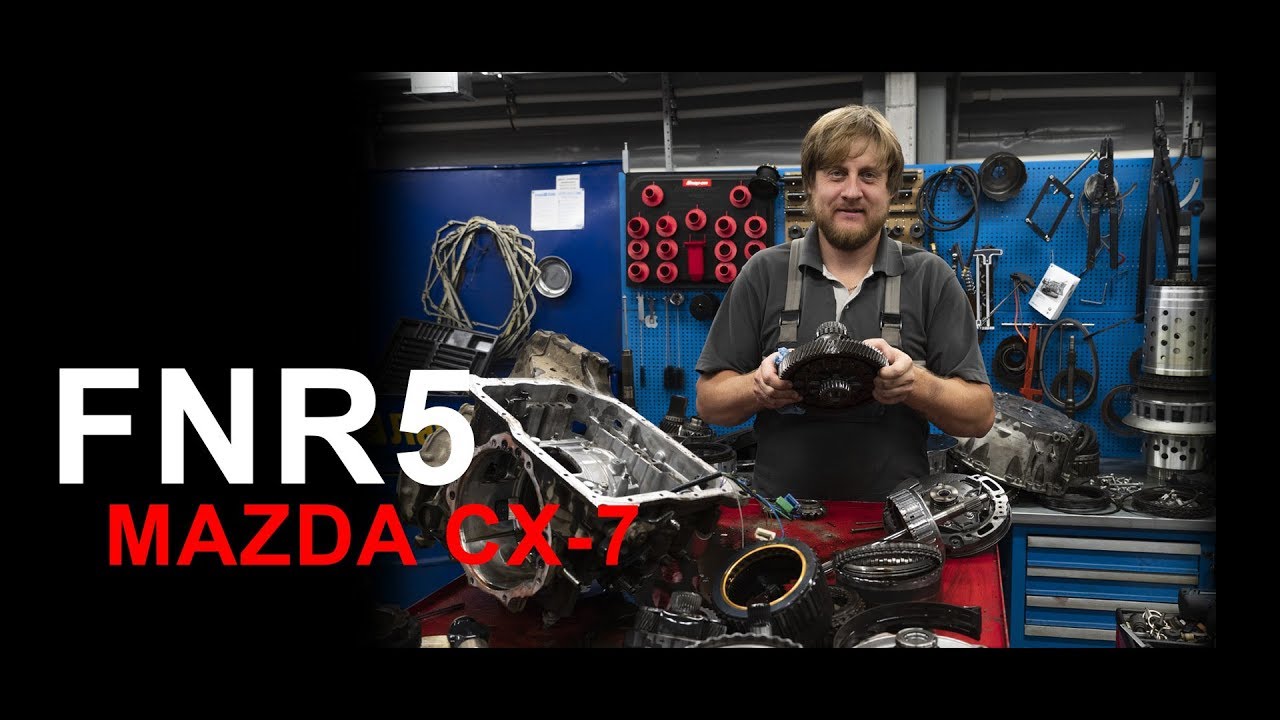 Разбор акпп MazdaCX7 / 5-ступенчатая FNR5 /