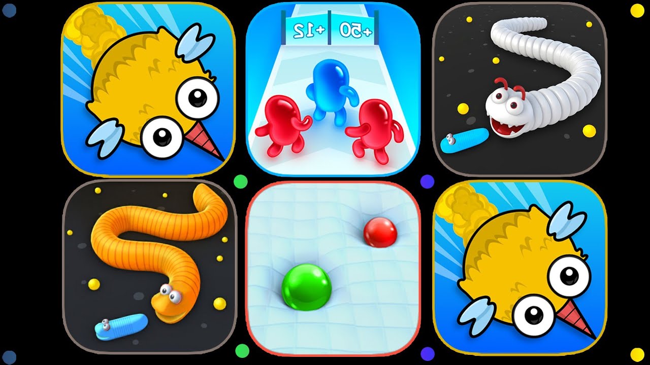 Worms Clash .io vs Join Blob Clash 3D vs Mosquito.io vs Balls.io | MAX LEVEL! Gameplay!