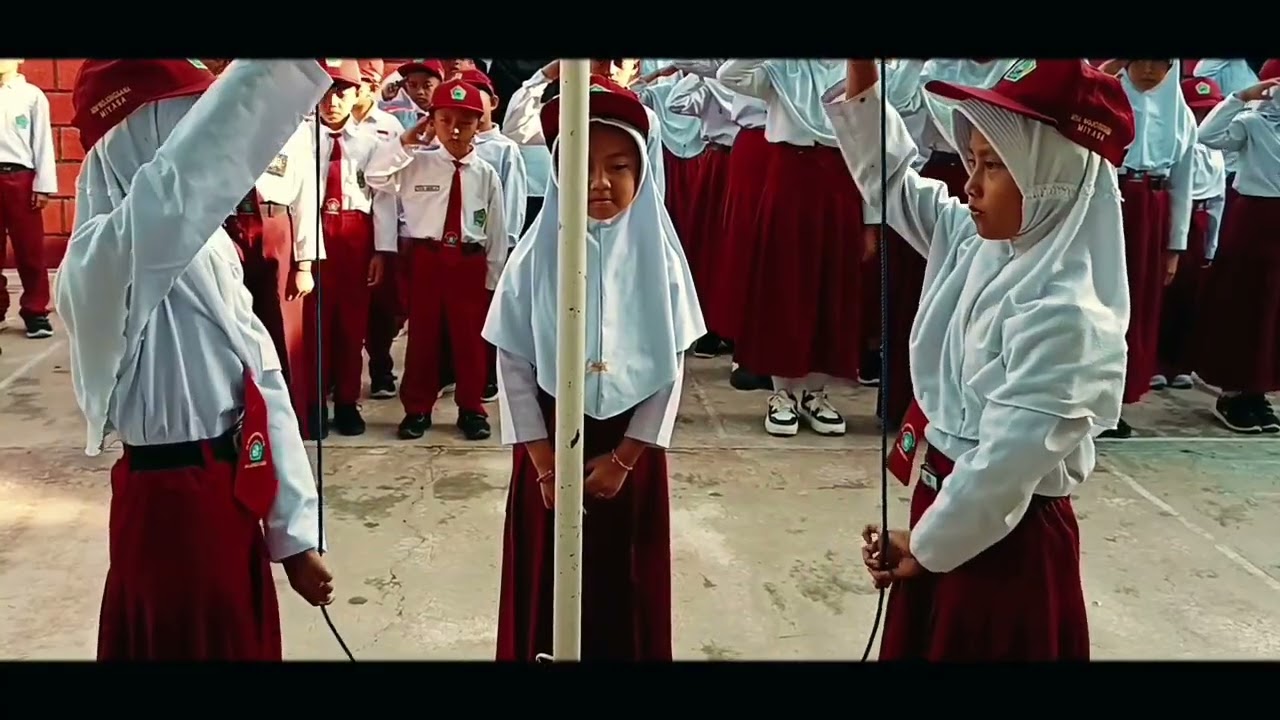 Upacara, senin 9 februari 2026