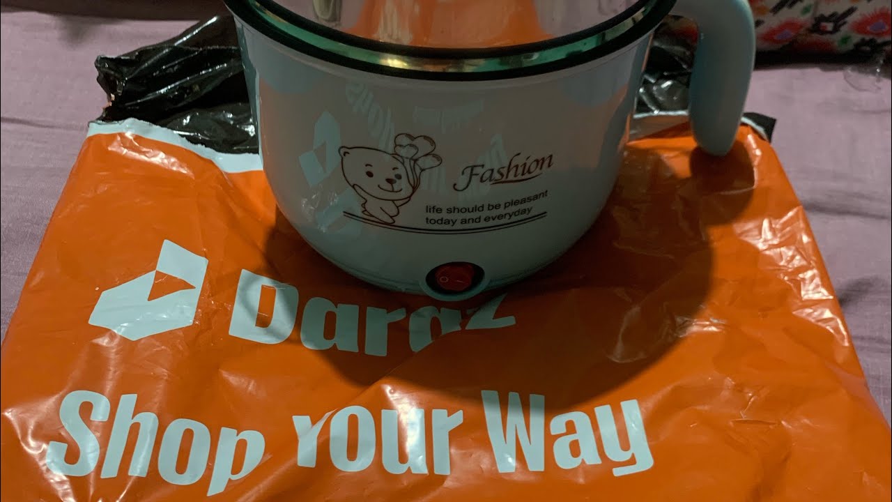 Online shopping from Daraz || ELECTRIC COOKING POT||